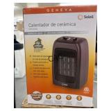 Lot of 9 NEW Geneva Personal Ceramic Heaters