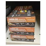 60rds Fiocchi Hyperformance 7mm Rem Mag 139gr