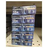 100rds Federal Power-Shok 270Win 150gr JSP