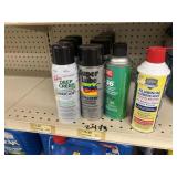 Lot of Assorted Lubricants