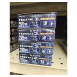 80rds Federal Power-Shok 270Win 150gr JSP