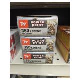 60rds Winchester Power-Point 350 Legend 180gr
