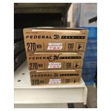 20rds Federal Premium 270Win 130gr Barnes TSX