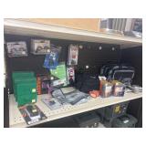 Shelf Lot of Assorted Tactical Supplies
