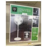 (2) Westpointe Oscillating Stand/Table Fan