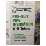 35+/-pcs Frost King Poly-Foam Pre-Slit Pipe