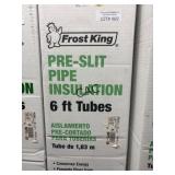 48+/-pcs Frost King Poly-Foam Pre-Slit Pipe
