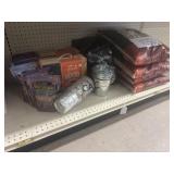 Shelf Lot of Traeger Pellets/Accessories