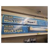 (2)NEW ProLite Portable Fluorescent 15w Work Light