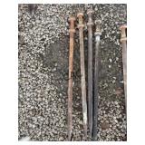 Lot of 4 Pop Up Tent Stakes