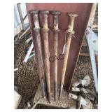 Lot of 4 Pop Up Tent Stakes