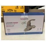 Home Pointe Brush Nickel Sink Faucet