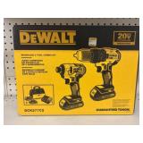 NEW DEWALT 20V MAX Cordless Drill Combo Kit