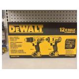 NEW Dewalt 12V MAX Drill and Impact Kit