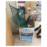 Lot of NEW Assorted Saws, Rake Heads and More
