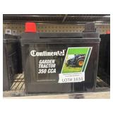 NEW Continental Garden Tractor 350CCA Battery