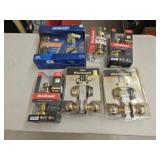Box Lot of 6 NEW Kwikset/Schlage Door Hardware