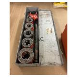 Ridgid 00-R Exposed Ratchet Set In Case