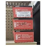 Lot of 3ct NEW 2 1/2" Finish Nails