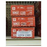 Lot of 3ct NEW 15ga 2" Finish Nails