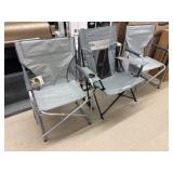 Lot of 3 NEW Assorted Patio Chairs