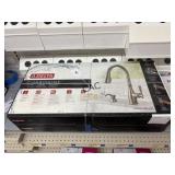 NIB Delta Brush Nickel Sink Faucet