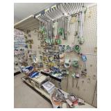 Section of NEW Assorted Plumbing Parts