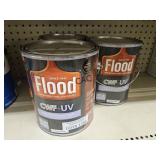 Lot of 3 Flood CWF-UV 1 Gallon Wood Finish