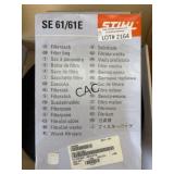 Lot of 3 Stihl 49015009004 Filter Bags SE 61 E