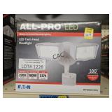 (2)NEW All-Pro LED Motion Security Floodlight