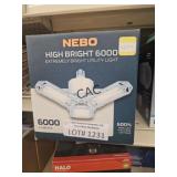 (3) NEW Nebo High Bright 6K Utility Light