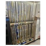 Shelf Lot of Carpet Metals/Thresholds