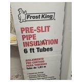17+/-pcs Frost King Rubber Pre-Slit Pipe