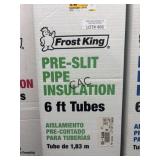30+/-pcs Frost King Poly-Foam Pre-Slit Pipe