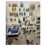 Section of NEW Assorted Faucet/Sink/Tub Parts