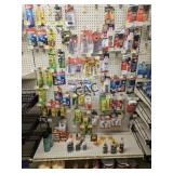 Section of NEW Assorted Glues and Sealants