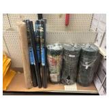 Lot of Assorted Garden Fabric/Wire Fencing