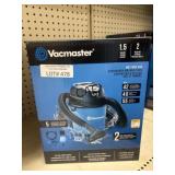 NEW Vacmaster 1.5gal Wet/Dry Vac with Bonus Car No