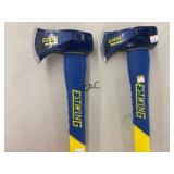 Lot of 2 NEW Estwing Splitting Mauls