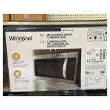 NEW Whirlpool 1.7cf SS Microwave Hood Combination