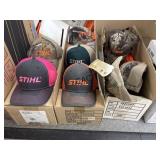 Box Lot of NEW Assorted STIHL Hats