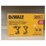 NEW Dewalt 20V MAX* Drill Driver/Impact Driver Kit