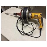 DeWalt DW246 1/2" VSR Drill w/Sewer Auger
