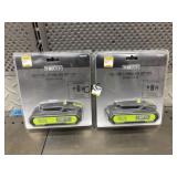 NEW Master Mechanic 2pk 20V Lithium Ion Battery
