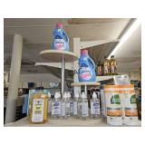 Box Lot of Assorted Cleaning Supplies