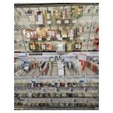 Shelf Lot of Assorted Electrical Supplies/Hardware