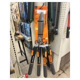 Lot of 2 NEW Fiskars Telescoping Hedge Shears