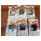 Lot of 6 NEW Stihl Chainsaw Chains