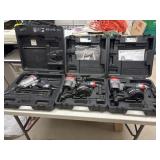 (3)Senco Pneumatic Roofing Nailers