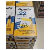 2000rds Aguila 22LR 40gr Super Extra